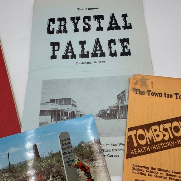 Vintage Arizona Travel Memorabilia Set Featuring 1962 Helldorado Program Tickets - Picture 6 of 15